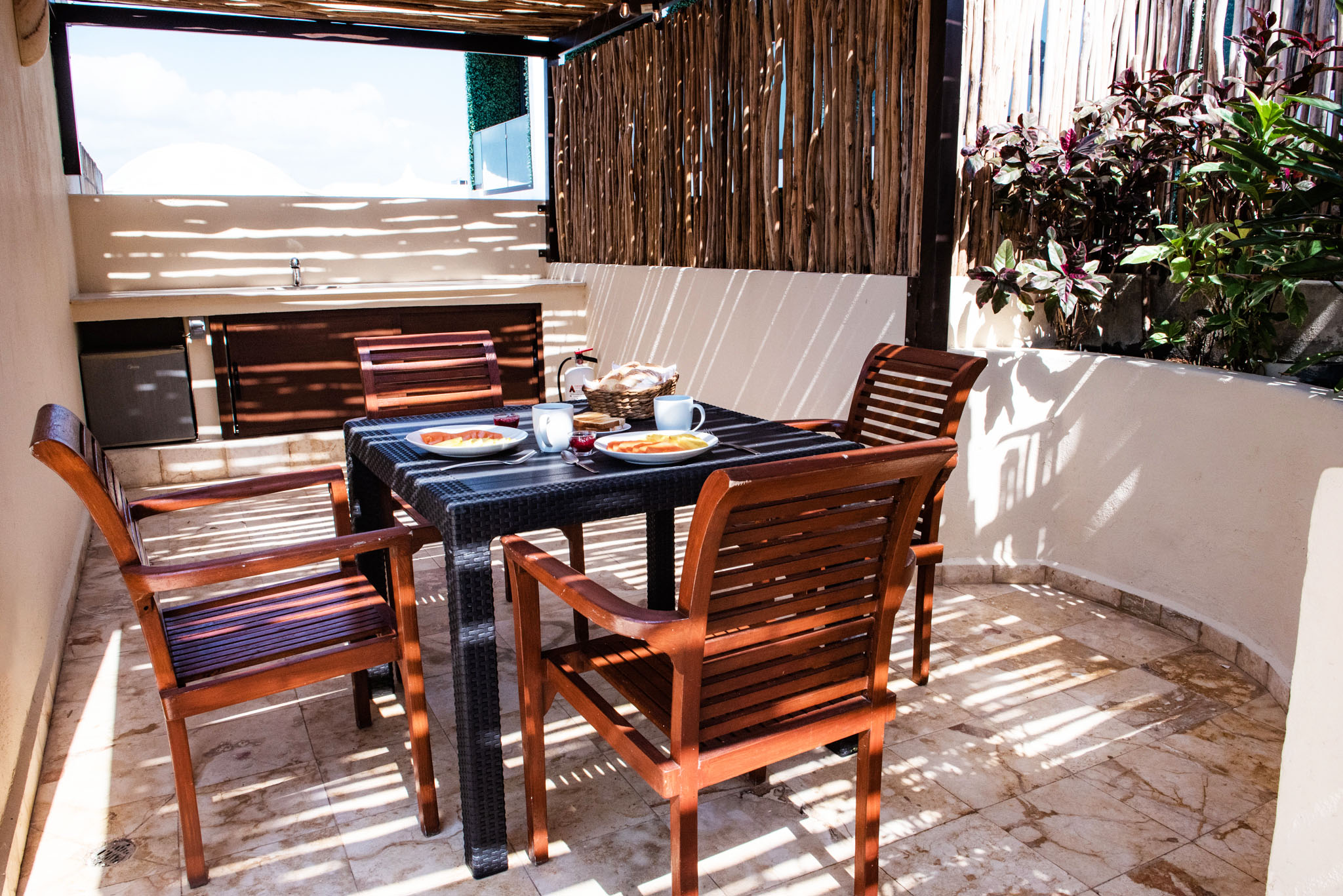 rooftop of Porto Playa Condo 206